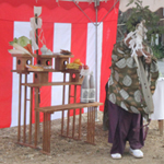 【写真】祝　米原の家　地鎮祭・起工式
